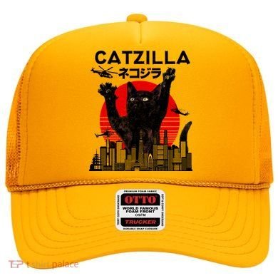 Retro Catzilla Attack Hat