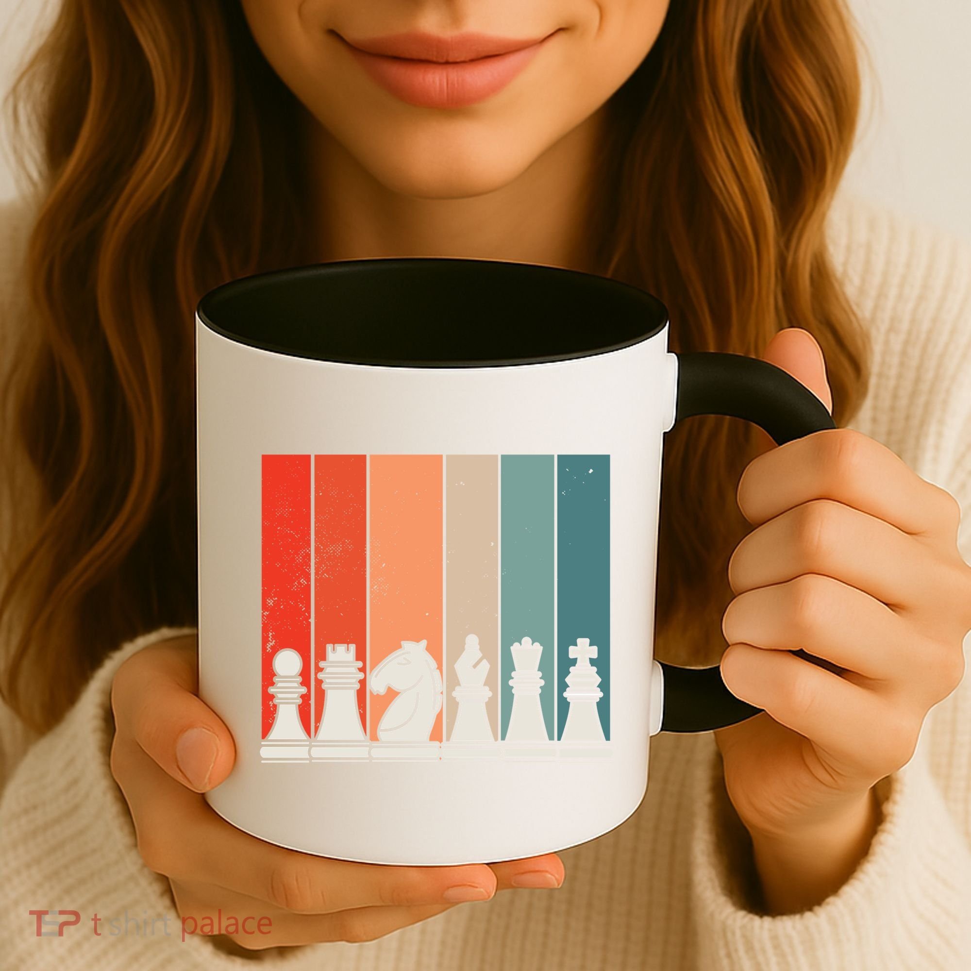 Retro Chess Coffee Mug