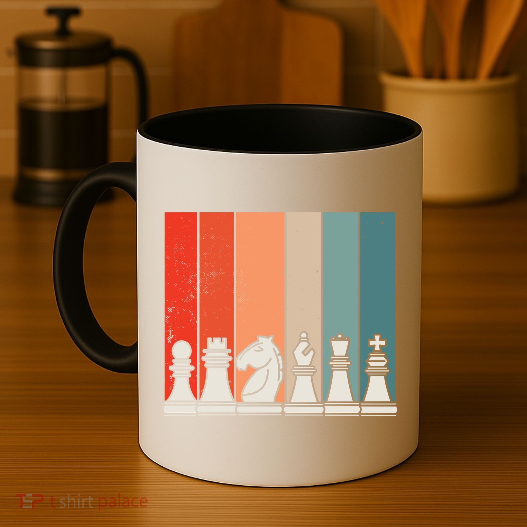 Retro Chess Coffee Mug