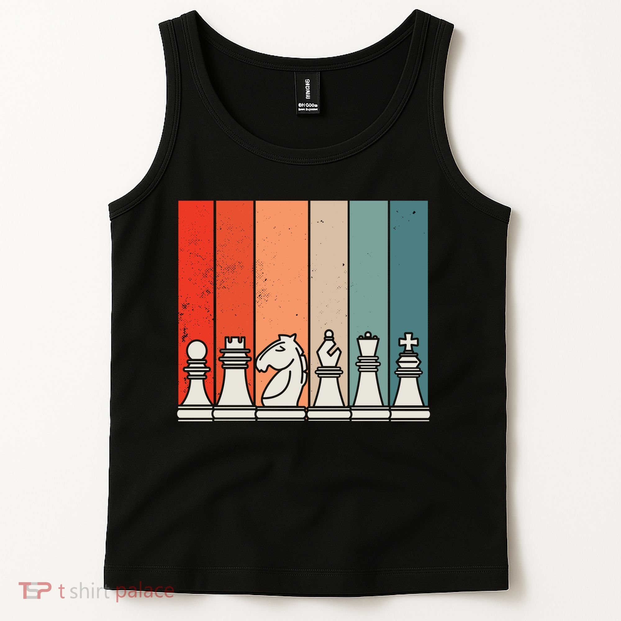 Retro Chess Tank Top