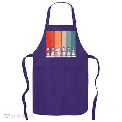 Retro Chess Apron