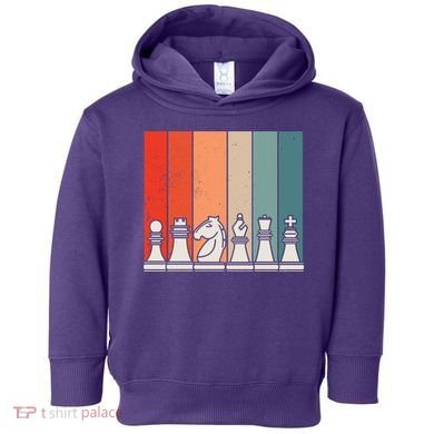 Retro Chess Toddler Hoodie