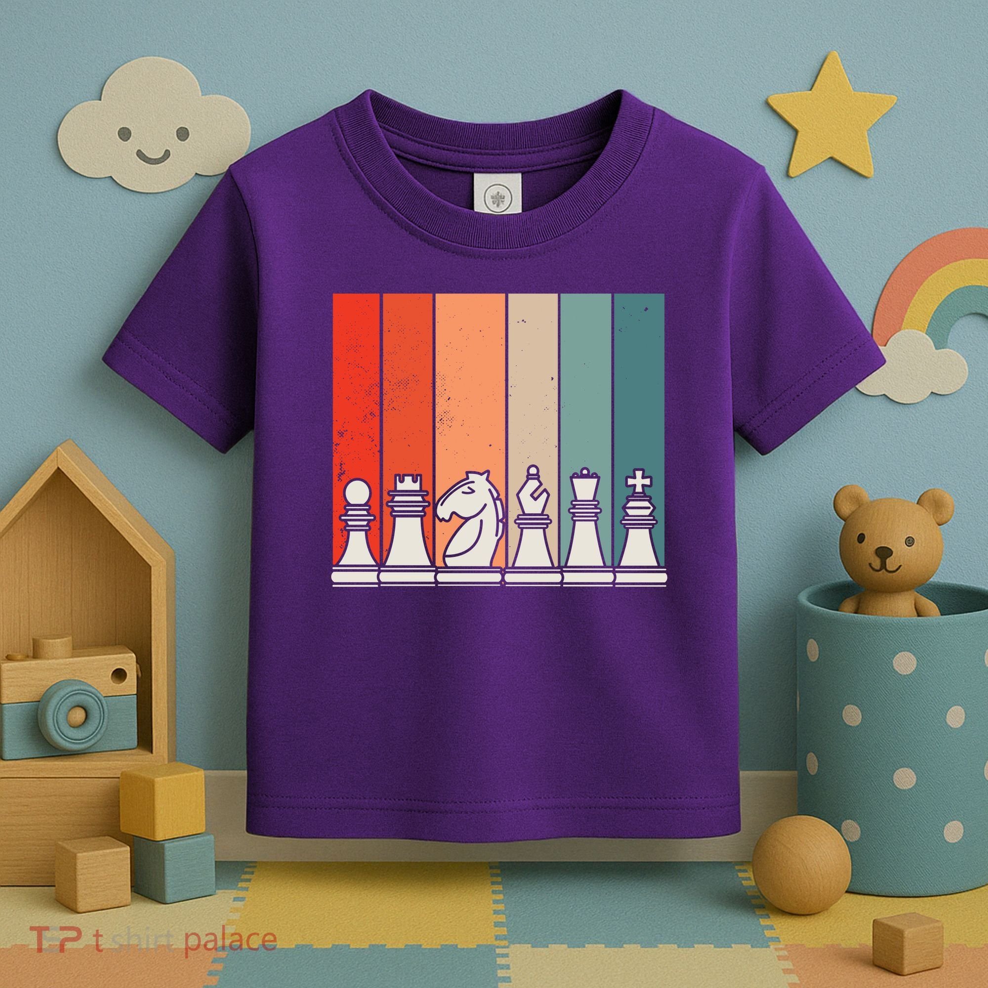 Retro Chess Toddler T-Shirt