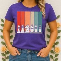 Retro Chess Women's T-Shirt thumb 2