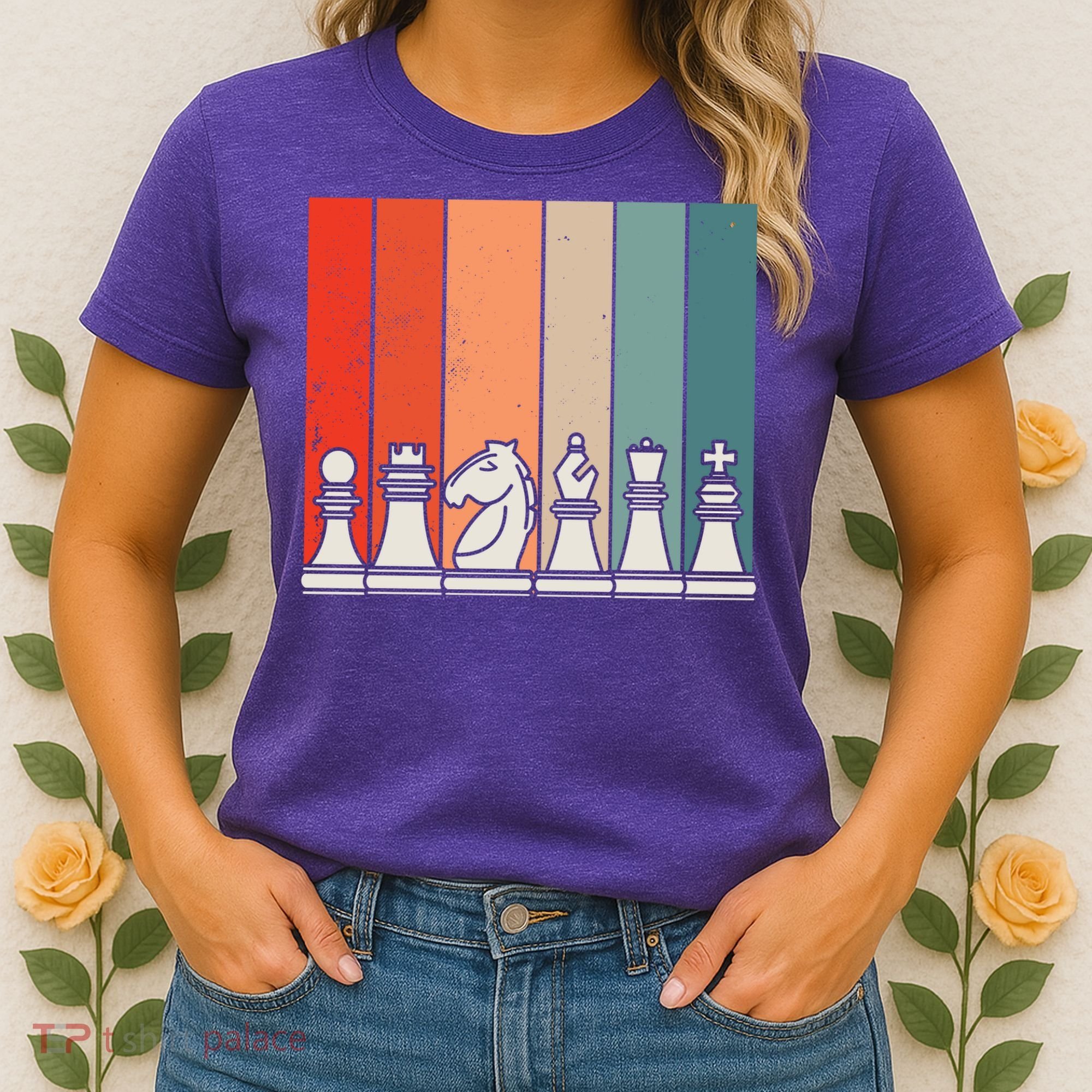 Retro Chess Women's T-Shirt