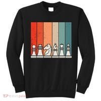 Retro Chess Pieces Sweatshirt thumb 0