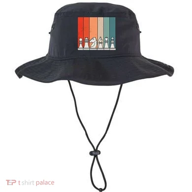 Retro Chess Pieces Bucket Hat