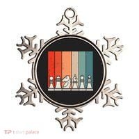 Retro Chess Pieces Ornament thumb 0