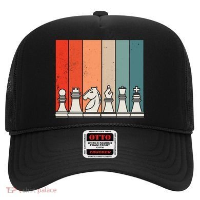 Retro Chess Pieces Hat