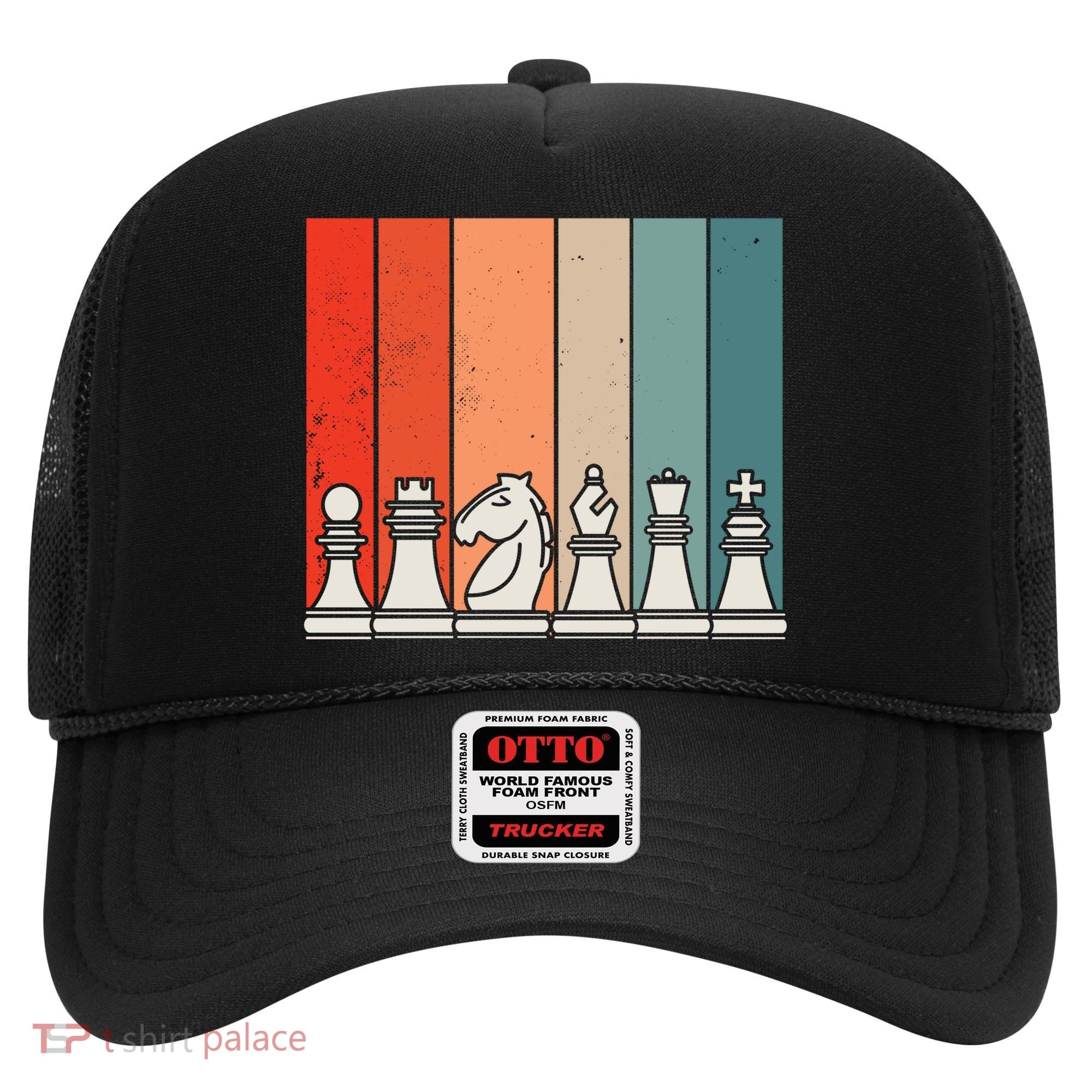 Retro Chess Pieces Hat
