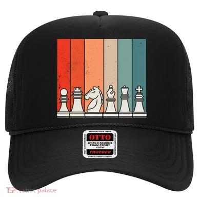 Retro Chess Pieces Hat