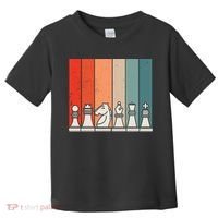 Retro Chess Pieces Toddler T-Shirt thumb 0