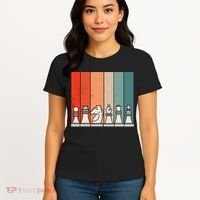Retro Chess Pieces Women's T-Shirt thumb 4