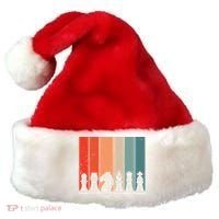 Retro Chess Pieces Santa Hat thumb 0