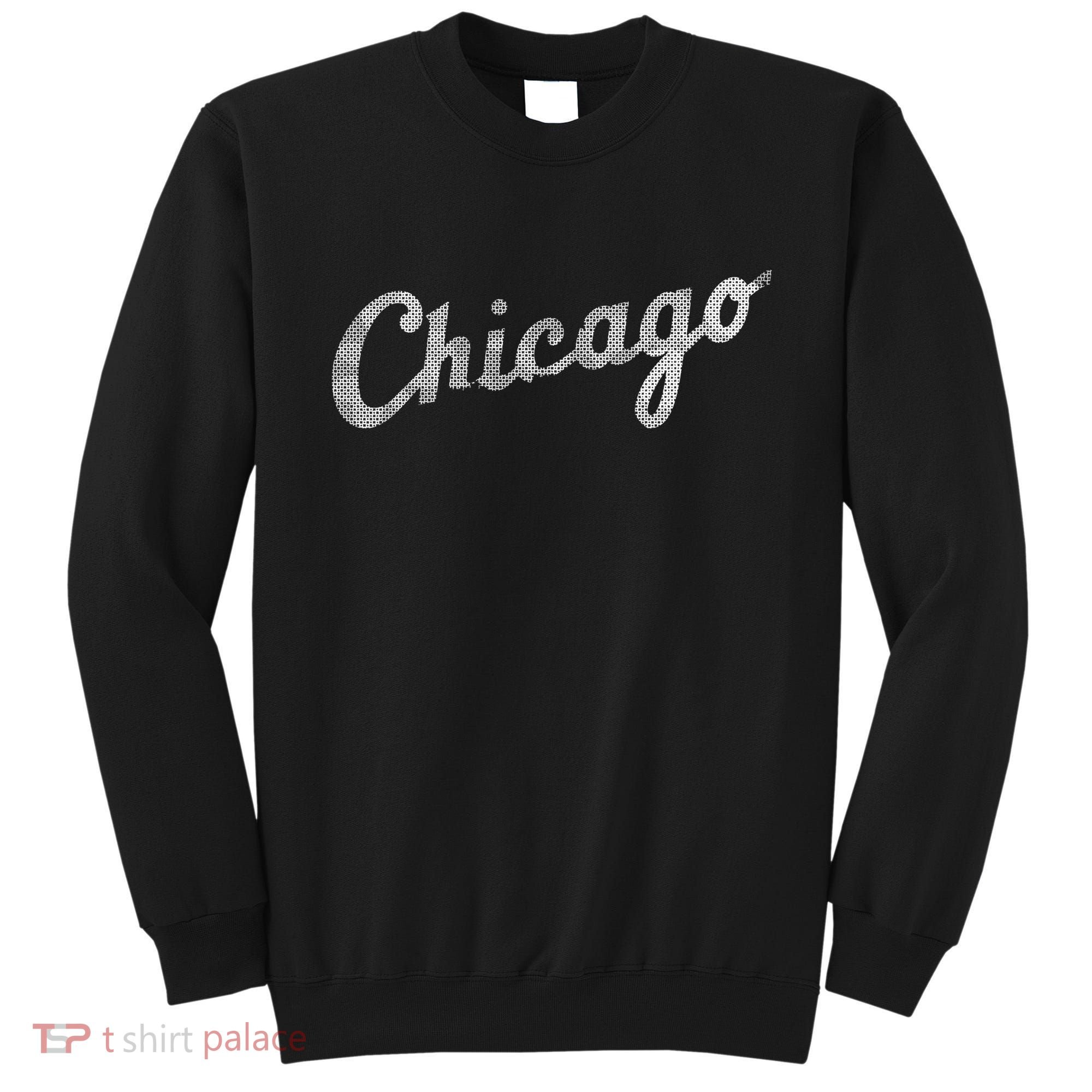 Retro Chicago Team Sports Logo Sweatshirt