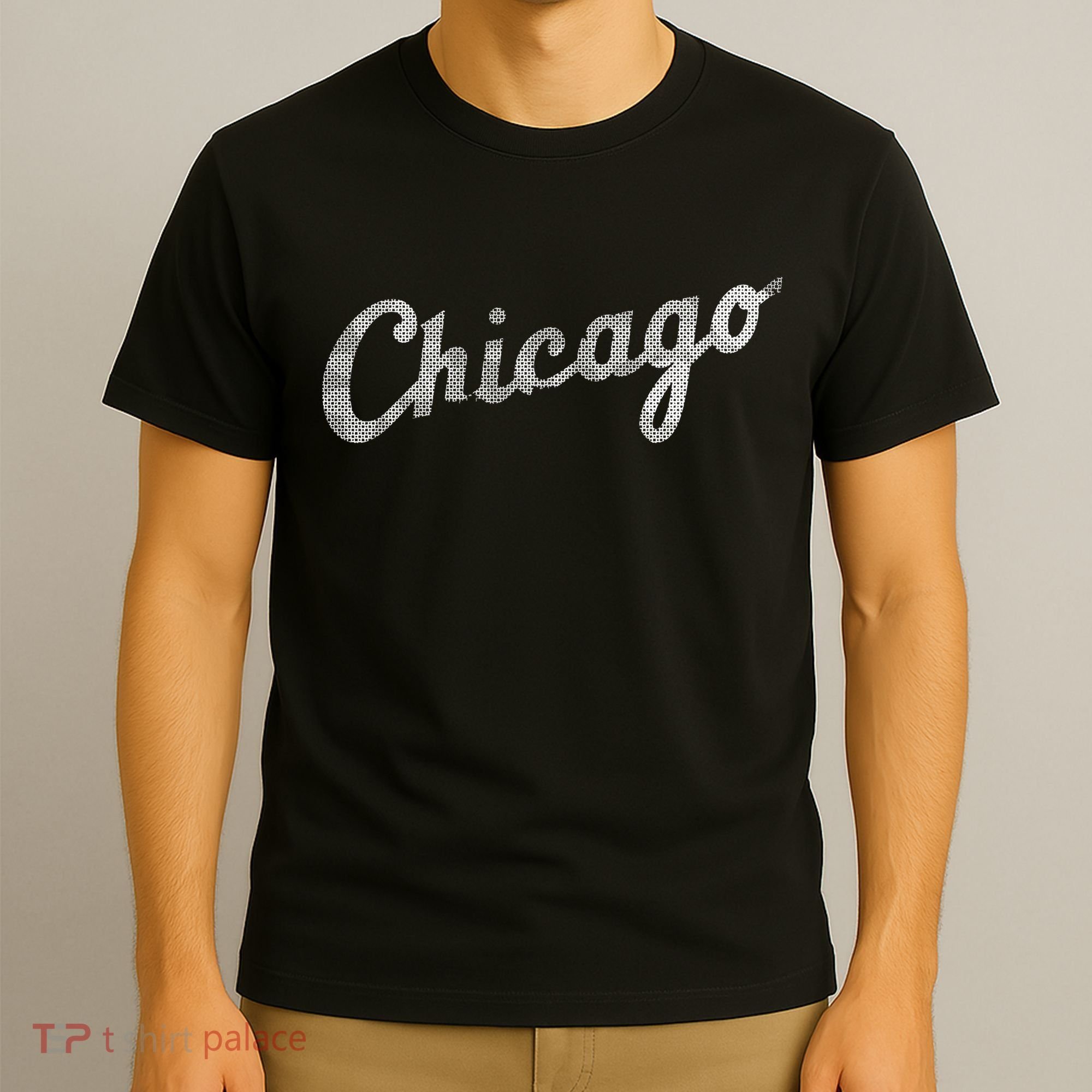 Retro Chicago Team Sports Logo T-Shirt