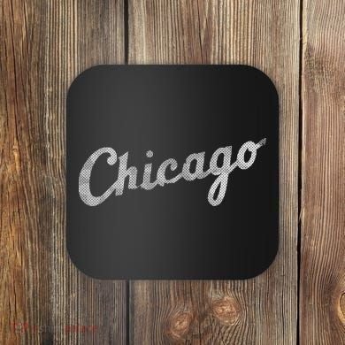 Retro Chicago Team Sports Logo Coaster