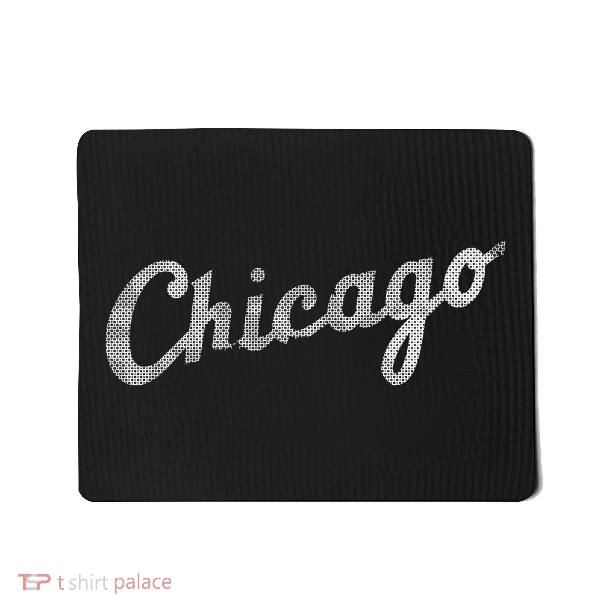 Retro Chicago Team Sports Logo Mousepad