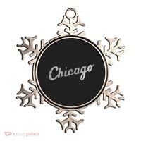 Retro Chicago Team Sports Logo Ornament thumb 0