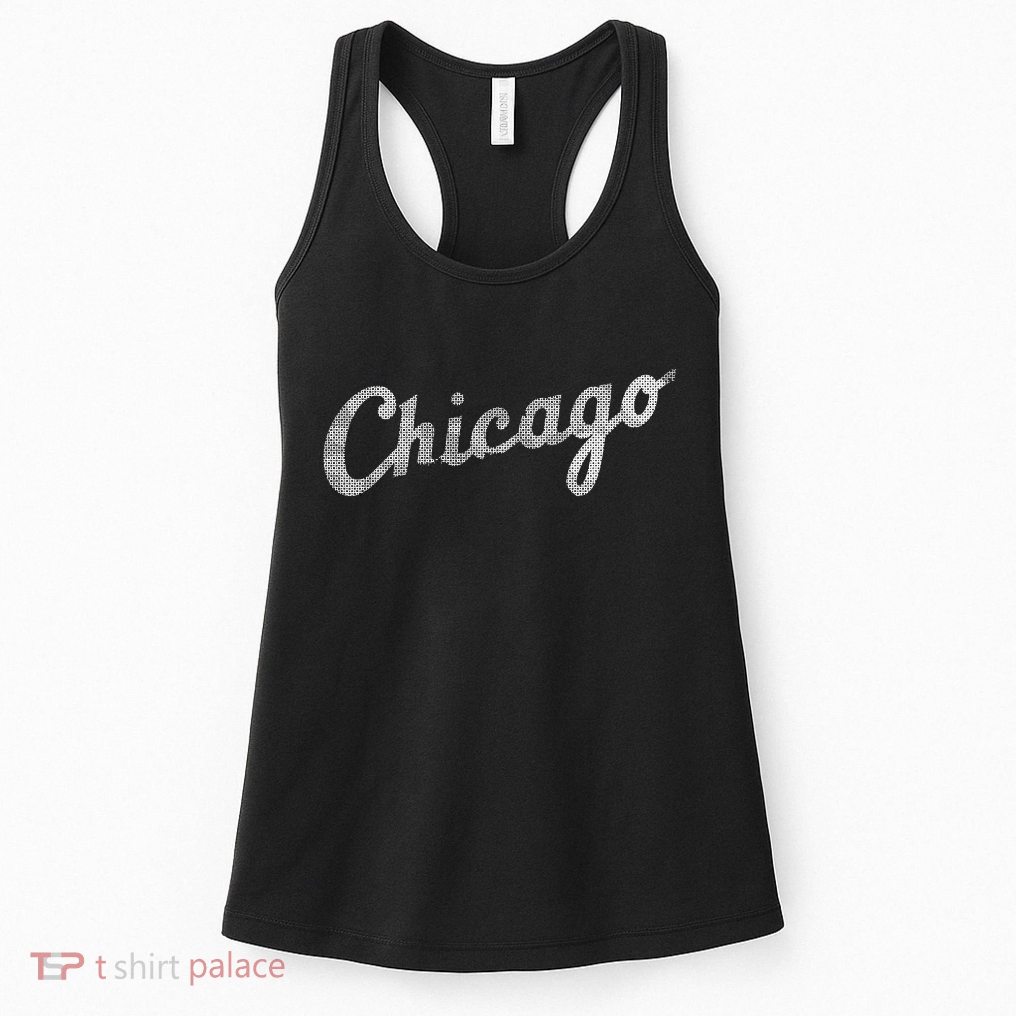Retro Chicago Team Sports Logo Women's Tank Top