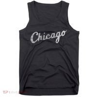 Retro Chicago Team Sports Logo Tank Top thumb 0