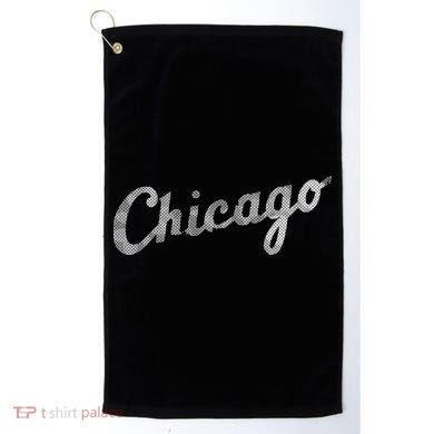 Retro Chicago Team Sports Logo Golf Towel