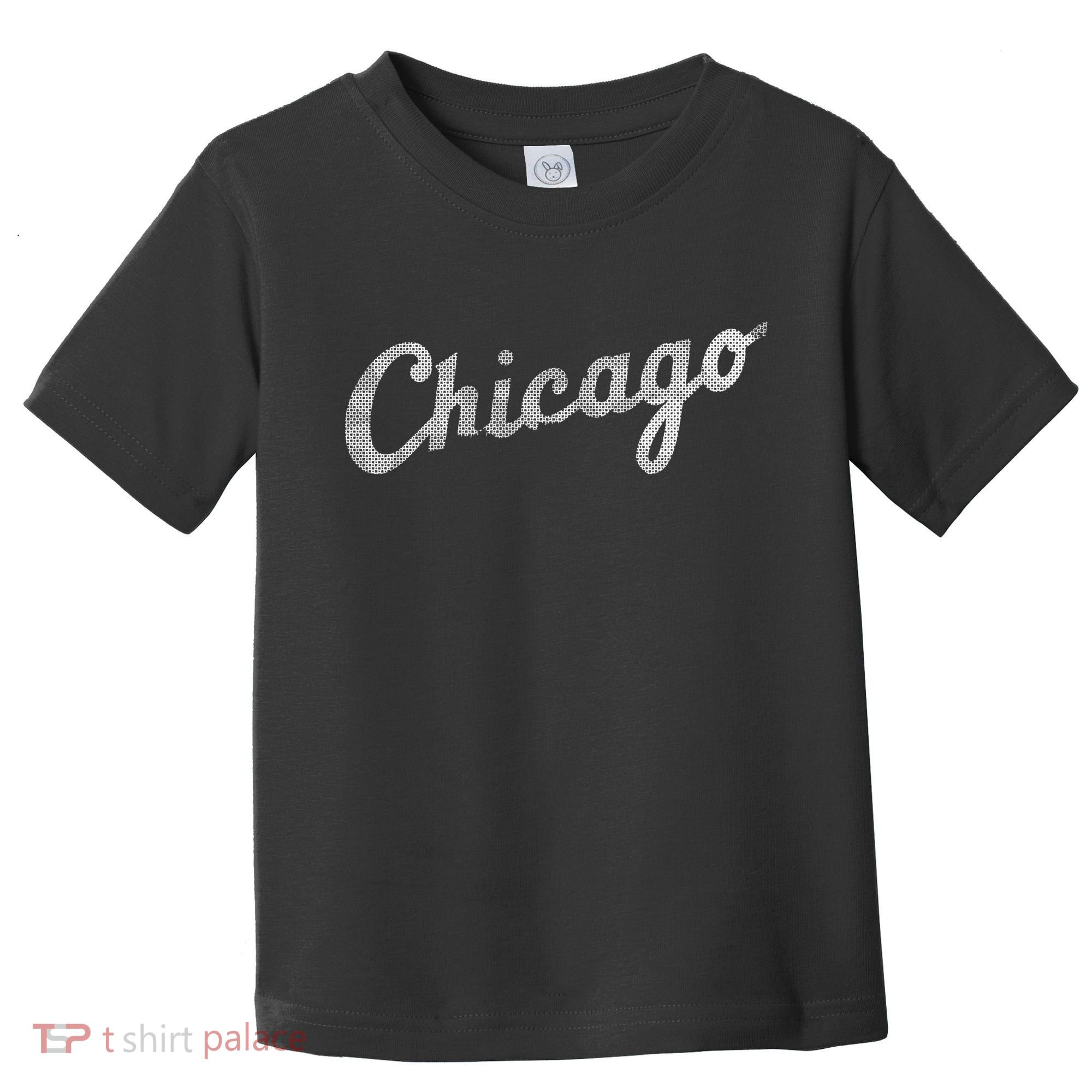 Retro Chicago Team Sports Logo Toddler T-Shirt