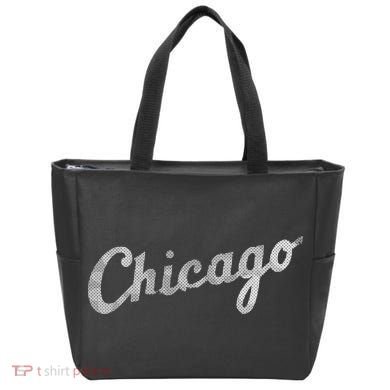 Retro Chicago Team Sports Logo Tote Bag