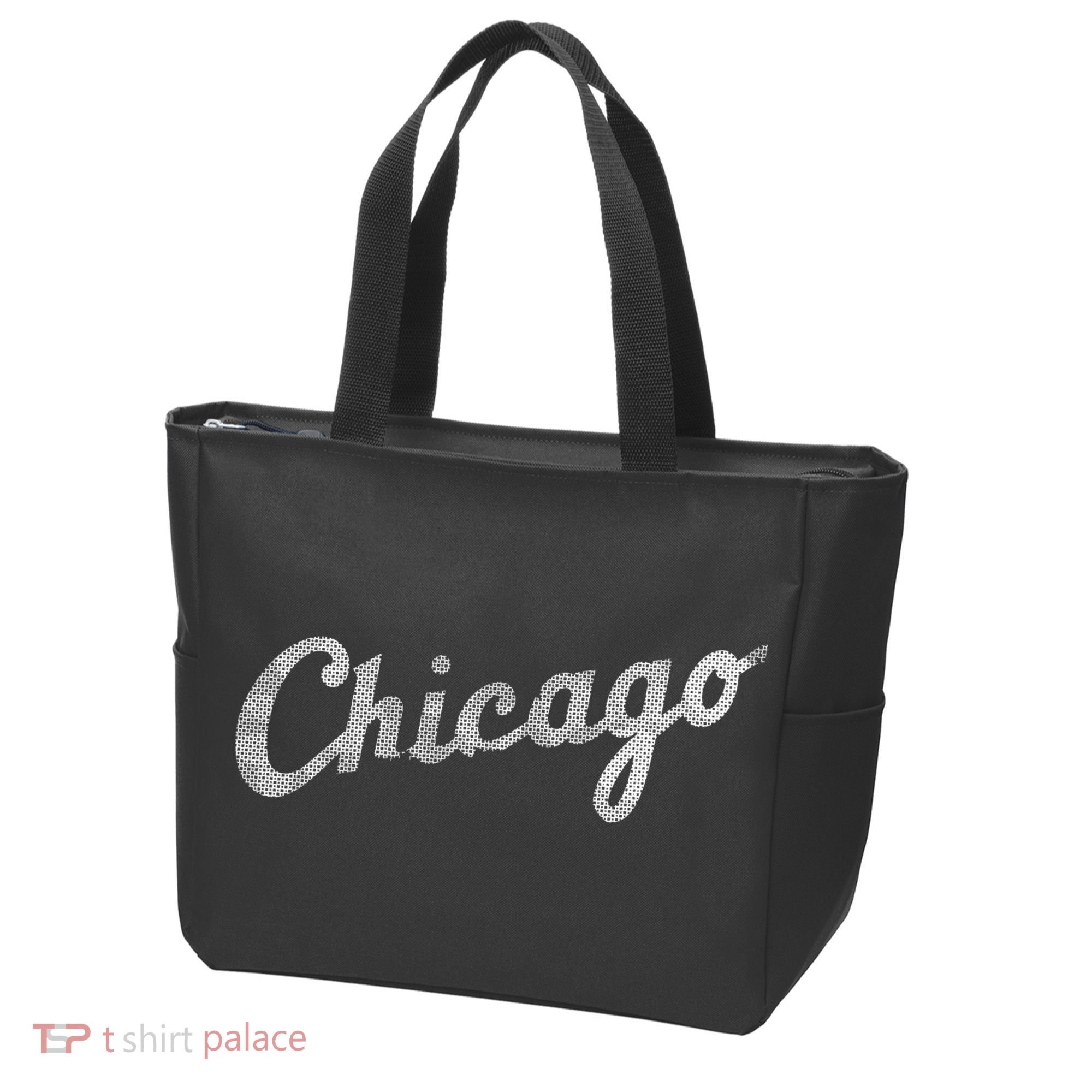 Retro Chicago Team Sports Logo Tote Bag