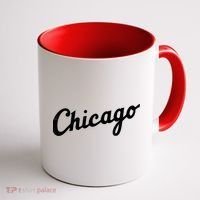 Retro Chicago Team Sports Logo Coffee Mug thumb 1