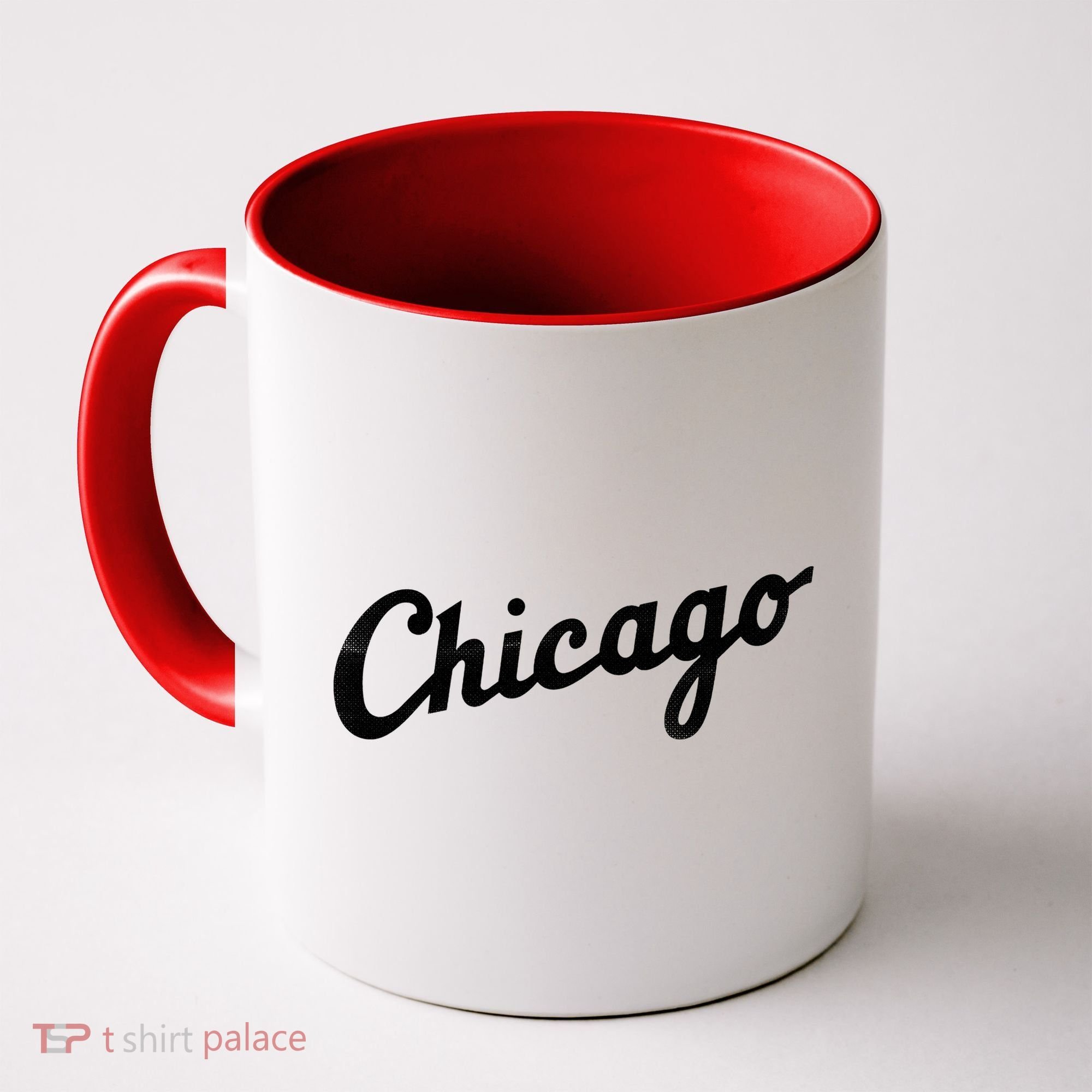 Retro Chicago Team Sports Logo Coffee Mug