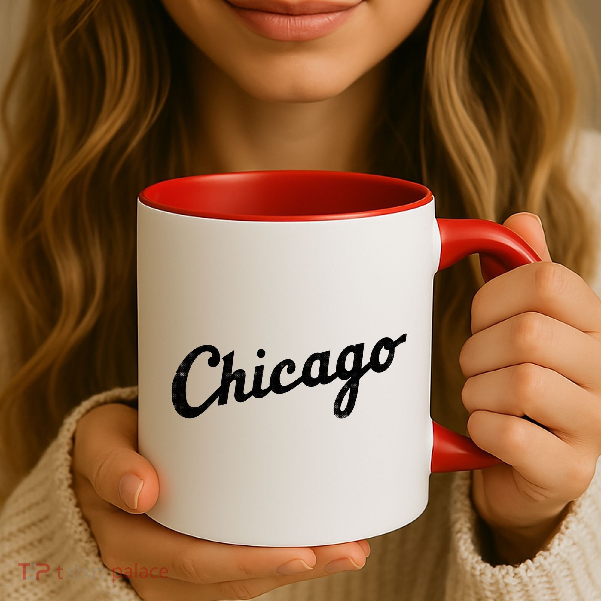 Retro Chicago Team Sports Logo Coffee Mug
