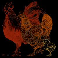 Retro Chickens Apron thumb 3