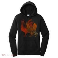 Retro Chickens Women's Hoodie thumb 0