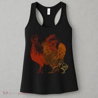 Retro Chickens Women's Tank Top thumb 3