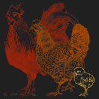 Retro Chickens Hat thumb 2