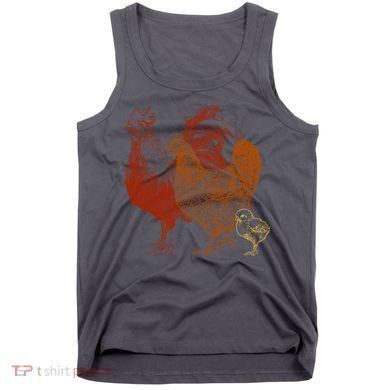 Retro Chickens Tank Top