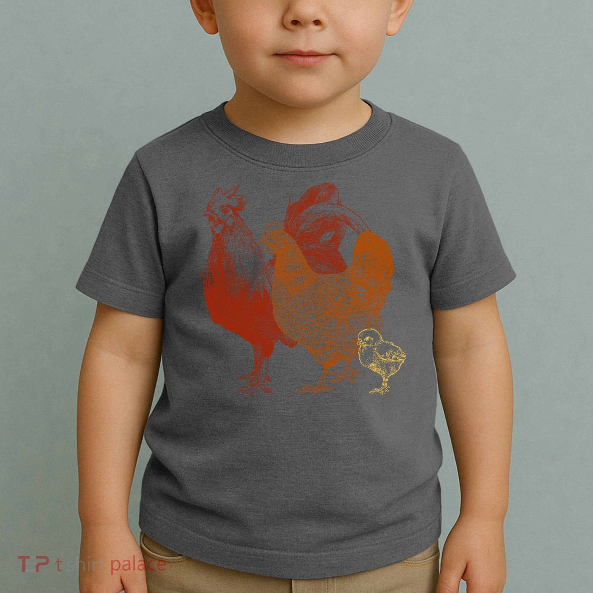 Retro Chickens Toddler T-Shirt