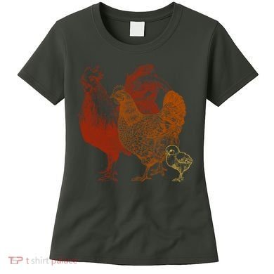 Retro Chickens Women's T-Shirt
