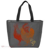 Retro Chickens Tote Bag thumb 0
