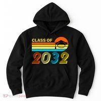 Retro Class of 2032 Future Graduate Hoodie thumb 0
