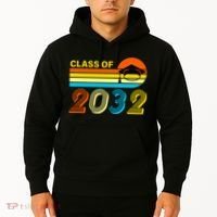 Retro Class of 2032 Future Graduate Hoodie thumb 2