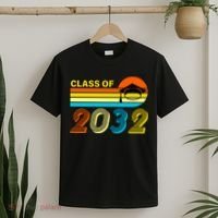 Retro Class of 2032 Future Graduate T-Shirt thumb 2