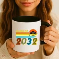 Retro Class of 2032 Future Graduate Coffee Mug thumb 3