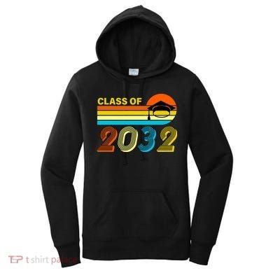 Retro Class of 2032 Future Graduate Women's Hoodie