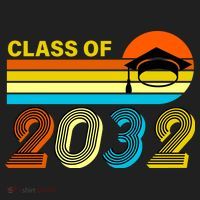 Retro Class of 2032 Future Graduate Tumbler thumb 3