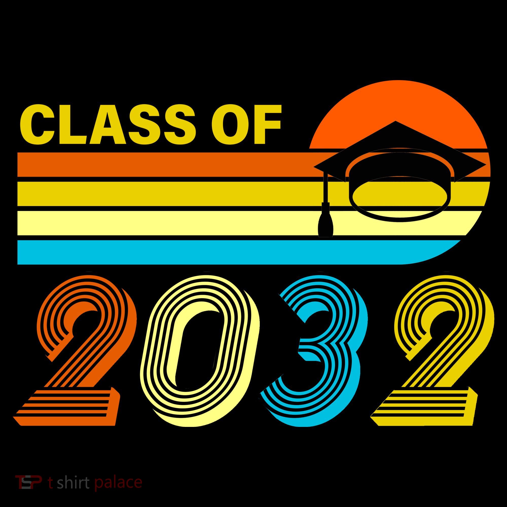 Retro Class of 2032 Future Graduate Women's Tank Top
