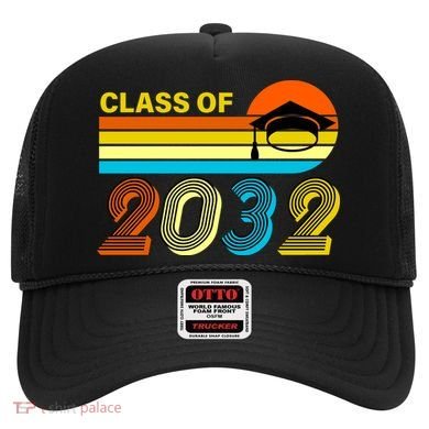 Retro Class of 2032 Future Graduate Hat