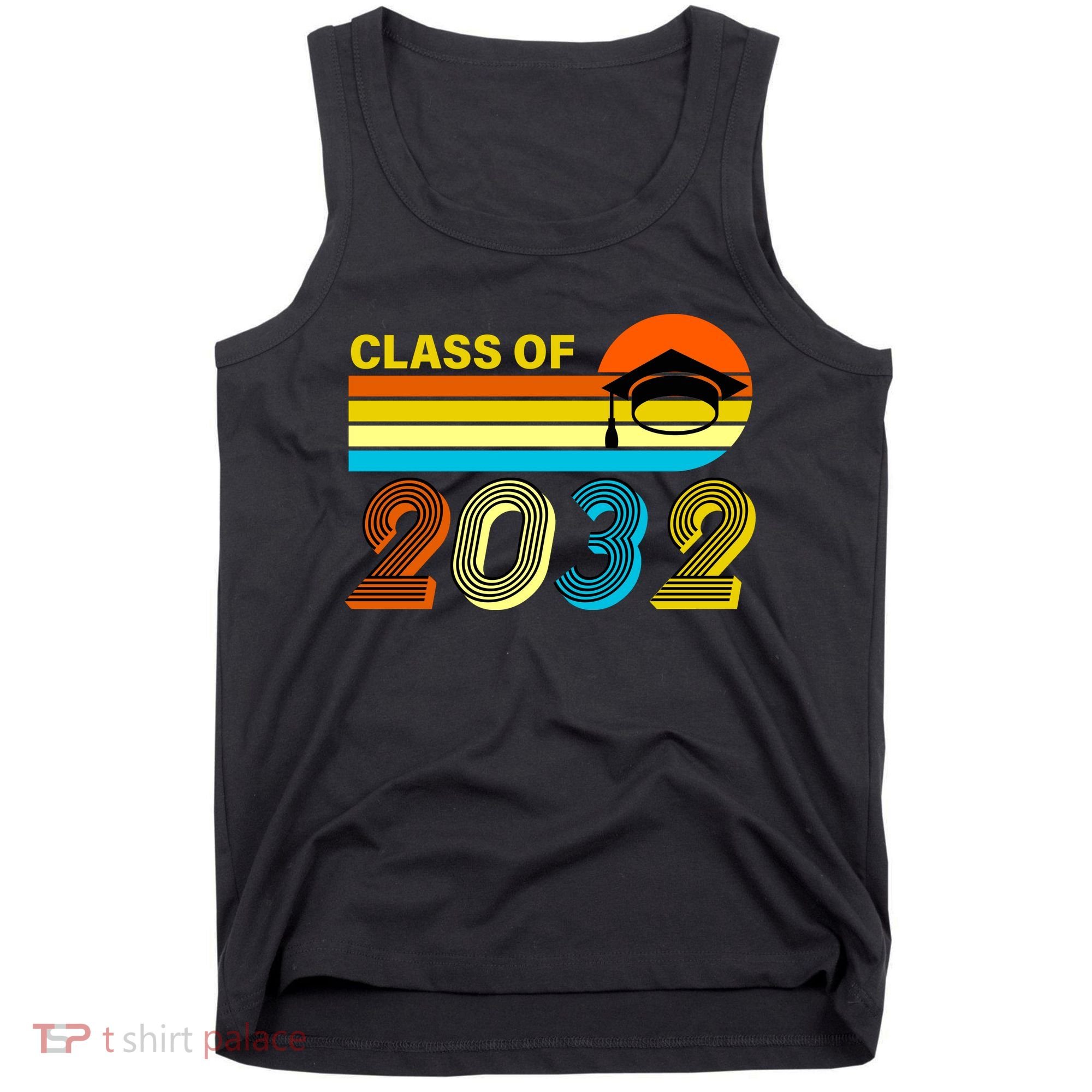 Retro Class of 2032 Future Graduate Tank Top