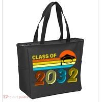 Retro Class of 2032 Future Graduate Tote Bag thumb 2